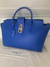 Borsa Patrizia Pepe Originale - Nuova - Pelle Saffiano 2V4912/AT78 Blu
