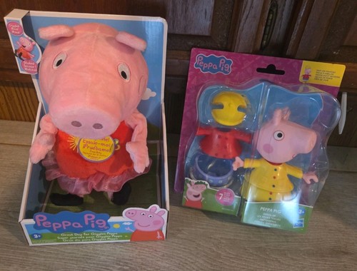 Peppa pig lot - peppa, hasbro