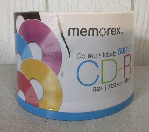 Memorex cool colors r - memorex, cd-r