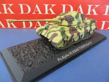 Die cast 1/72 Modellino Carro Armato Tank King Tiger 104 SS Pz. Abt. 101 France