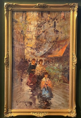 Dipinto olio tela - olio, tela,