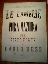 SPARTITO D'EPOCA : ' LE