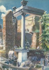Stampa antica roma foro - stampa,