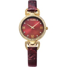 Orologio Donna ALVIERO MARTINI 1a Classe MADAGASCAR CS.4230L/05 Vera Pelle Rosso