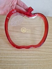 Contenitore In Vetro  A Forma Di Mela