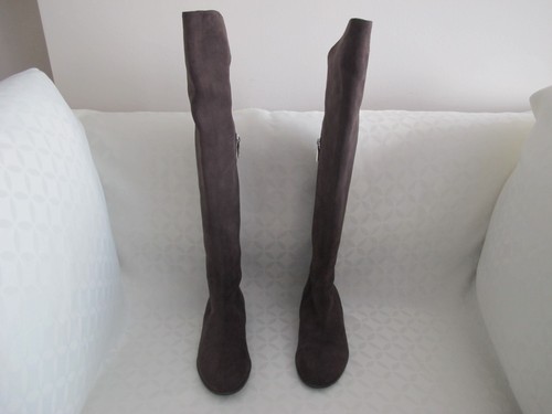 Boots made genuine suede - made, of