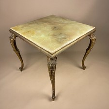 Tavolino antico marmo onice