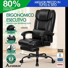 ALFORDSON Sedia da Ufficio