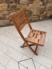 Sedia in legno da giardino per esterno 61x43x90 cm