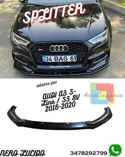 Splitter anteriore audi - splitter,