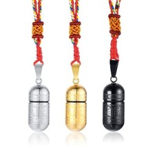 Lungo collana vuota capsula - lungo,