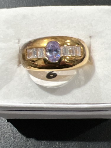 Anello uomo misura zirconi - 6,