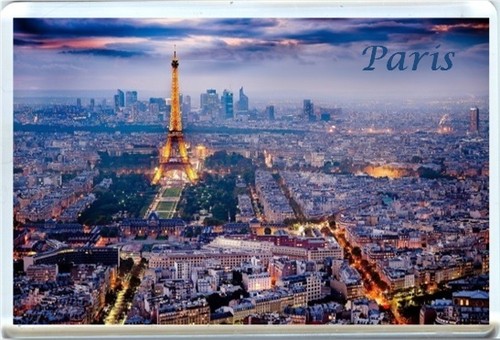 Paris france fridge magnet - paris,, 1