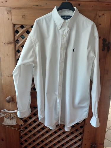 Camicia cotone bianco usata