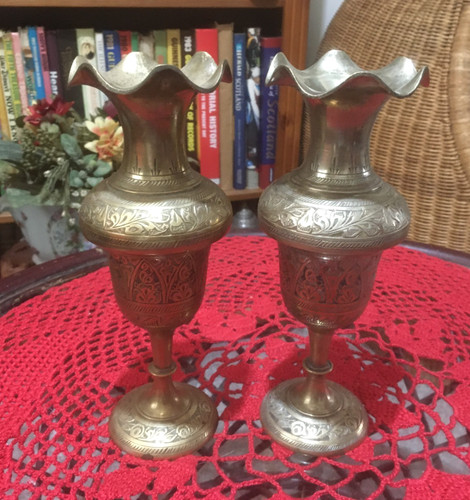 Pair decorative indian - of,