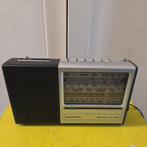 Vintage radio grundig melody - vintage,