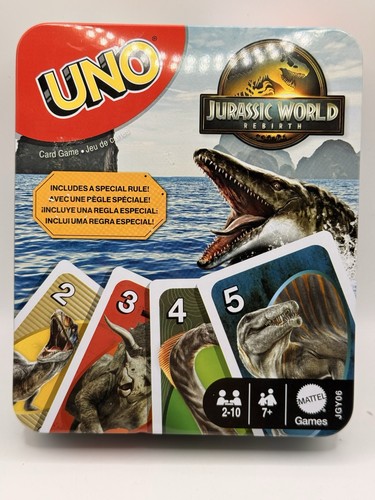 Uno jurassic world gioco - jurassic, di