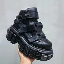 Scarpe donna punk stivaletti