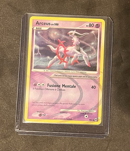 Pokemon card arceus - pokemon, liv.100