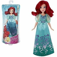 DISNEY PRINCESS-PRINCIPESSA ARIEL "LA SIRENETTA" BAMBOLA FASHION DOLL 28CM NUOVO
