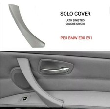 BMW E90 E91 E92 E93 M3 COVER Maniglia Interna SINISTRA SX GRIGIA