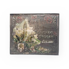 1920ca * Scatola, Barattolo in Latta "Secondo Vergani - Torrone Specialità di Cr