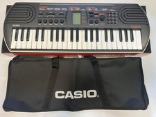 Casio SA-81 Tastiera a 44 tasti MINI colore Nera con borsa casio -Alimentatore e