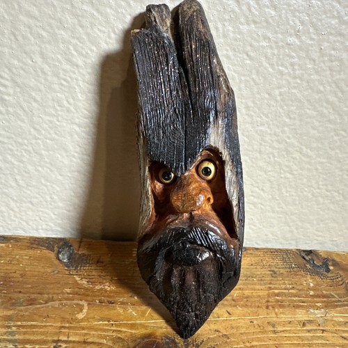 Gnomo legno intagliato - gnomo,