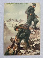 Postcard alpine regimental - alpine,