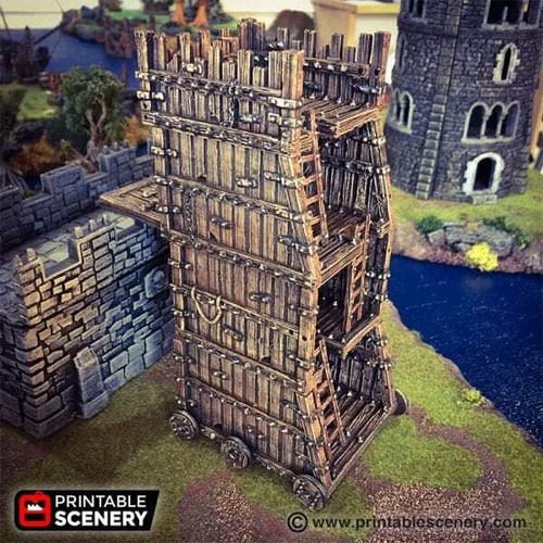 Torre assedio attrezzatura - -,
