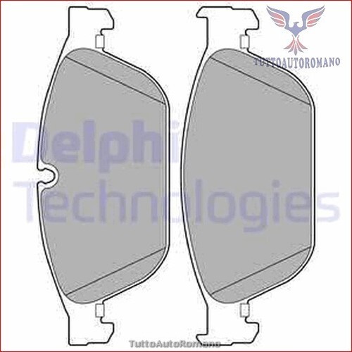 Lp2292 kit pastiglie - pastiglie, pattini
