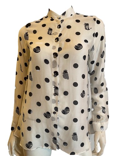 Blusa xacus viscosa - xacus, viscosa/bianco
