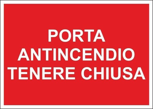 Cartello segnaletico porta - segnaletico,