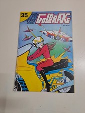 ATLAS UFO ROBOT GOLDRAKE NUMERO 35, EDIZIONI FLASH 1979,COMPLETO DI POSTER