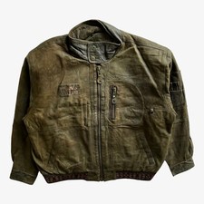 Giacca pelle verde - , giorgio