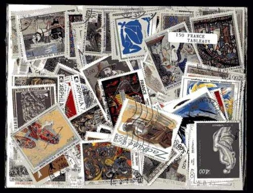 Francia francobolli quadri 150 - quadri,