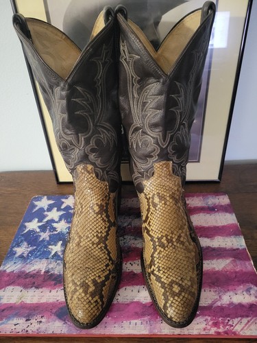 Stivali cowboy vintage dan - cowboy,