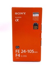 Sony FE 24-105mm F/4 G OSS Obiettivo Full Frame, Nero, SEL24105G COME NUOVO