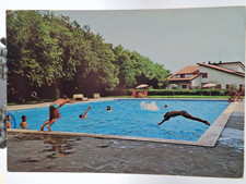 🟢 cartolina d'epoca marina di san nicola roma, piscina la tortuga