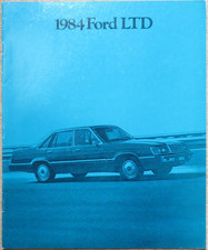 Brochure depliant Ford LTD USA