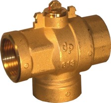 Valvola a sfera 3 vie per