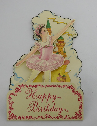 Biglietto auguri vintage - biglietto,