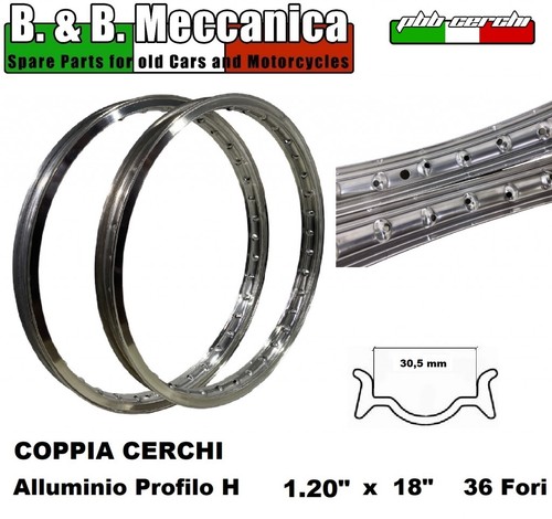 Coppia cerchi alluminio - cerchi,
