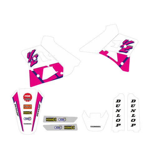 Kit adesivi grafiche team - adesivi,