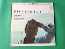 Angel Stereo . RICHTER in ITALY . Schumann Papillons Sonata Carnival Vienna . Nm