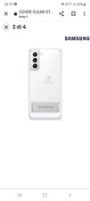 COVER CLEAR STANDING CASE ORIGINALE SAMSUNG GALAXY S21+ PLUS SM-G996 CUSTODIA