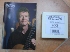 Martin Usa Singole Corde D-Bass 12 Pezzi Bronzo M30B "030' Per Chitarra Western