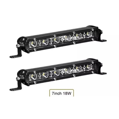 Coppia barre led 8cm 18w - 18,8cm,