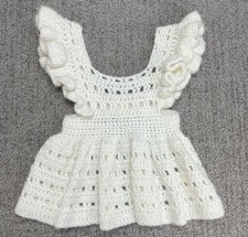 Abito pinafore all'uncinetto