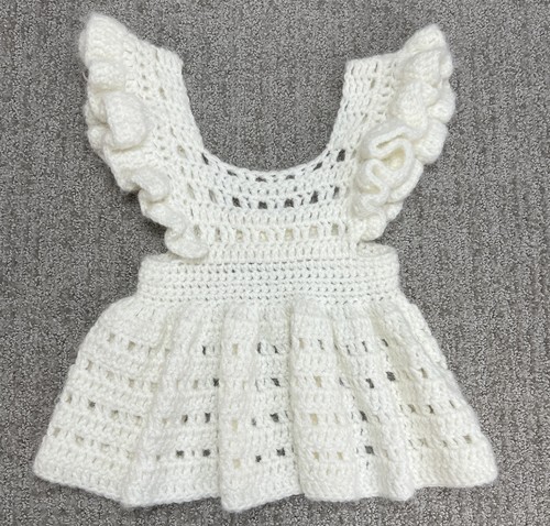 Abito pinafore all uncinetto - abito, all'uncinetto